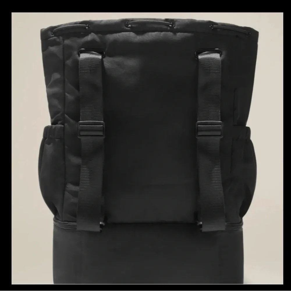 Beyond Yoga black Convertible Backpack, NEW with tags